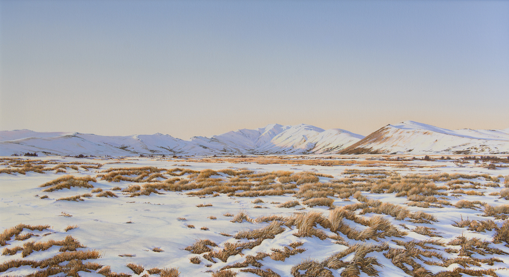 Winter Landscape Near Burke's Pass
